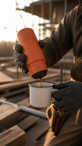 La Potion du Chantier — Machine à Expresso Portable Rechargeable